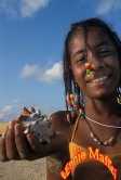 Girl With Shell