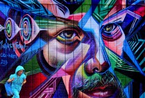Isaias Crow Mural - San Francisco -
