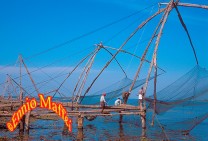 Kerala Cochin Chinesae Fishing Nets