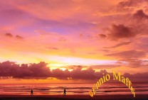 Bali Denpasar Beach Sunset