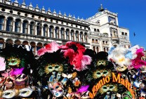 Venice Carnival In Saint Mark