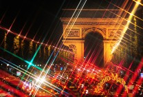 Champs Elisee And Arch Of Triunph