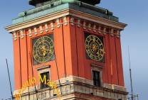 Varsaw Royal Palace Clock Tower