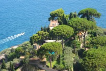 Amalfi Coast From  Ravello Villa Cimbrone
