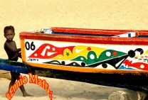 Saly Kid By Boat 06