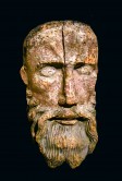 Wooden Head Of Jesus - St. Moritz Museum