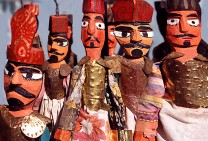 Puppets of Medieval Saracin Knites