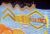 Aboriginal Painting ( Mural )