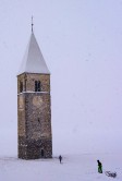 Italy Resia Submerged Bell Tower