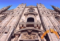 Milan Duomo Cathedral Facade 
