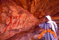 Sahara Rock Painting