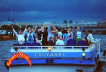 St Petersburg White Night Party On The Neva